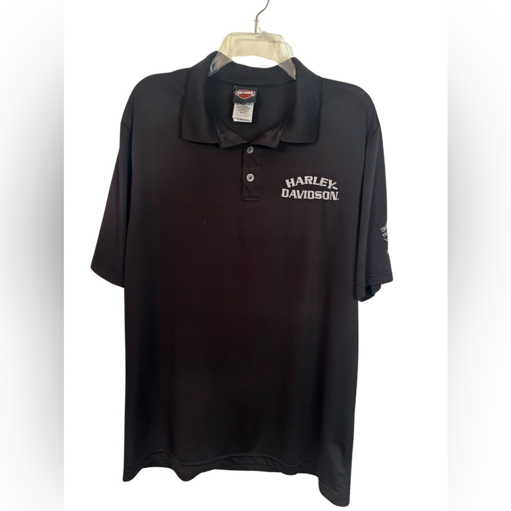 Harley Davidson Performance Black Polo XL